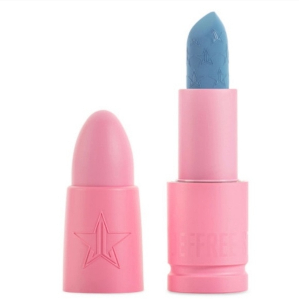 Jeffree Star Jawbreaker Velvet Trap Lipstick Blue Full Size 4G NIB Goth Y2K Glam - Picture 5 of 5